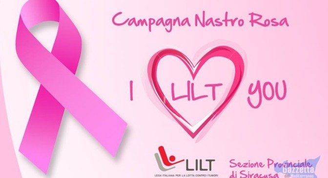 Campagna nastro rosa contro il tumore al seno