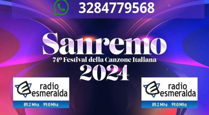 RADIO ESMERALDA PRESENTE NELLA GIURIA DELLE RADIO A SANREMO 2024