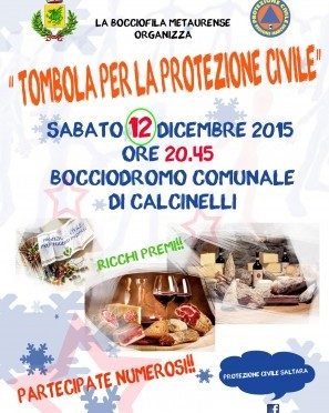 Una Tombola per la Protezione Civile di Saltara