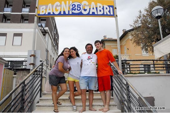 VIDEO DIRETTA DAI BAGNI GABRI PESARO SABATO 23 LUGLIO 2016