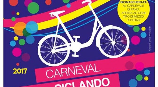 Carneval Ciclando: una pedalata colorata per Forbici