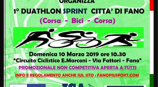 Fanopiusport: arriva il Duathlon